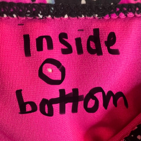 2 piece Black and Pink Watermelon Print Bikini set - Picture 10 of 10